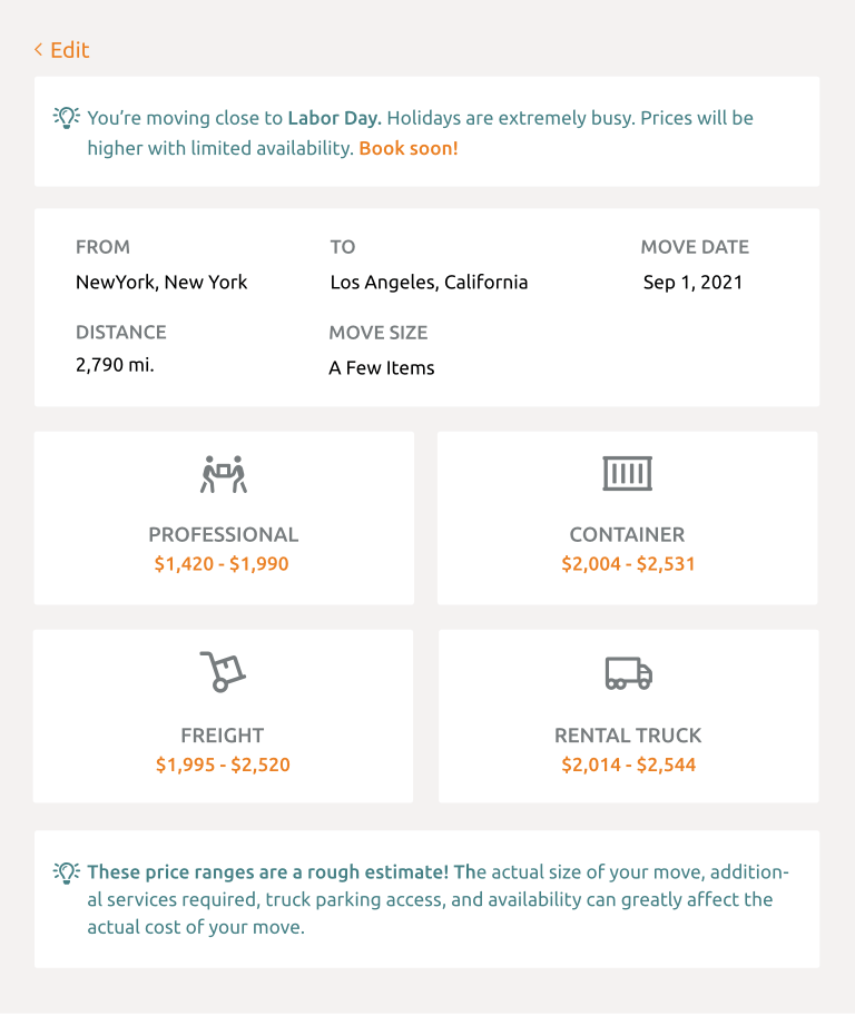 How Much Are Movers Per Hour Near Me?