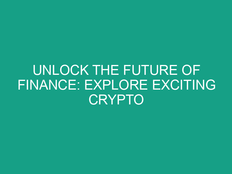 Unlock the Future of Finance: Explore Exciting Crypto Careers at Crypto Jobs Board