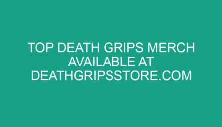 Top Death Grips Merch Available at deathgripsstore.com