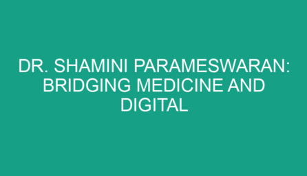 Dr. Shamini Parameswaran: Bridging Medicine and Digital Storytelling