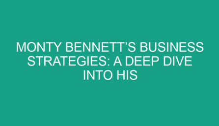 Monty Bennett’s Business Strategies: A Deep Dive into His Leadership on LinkedIn, YouTube, and Twitter