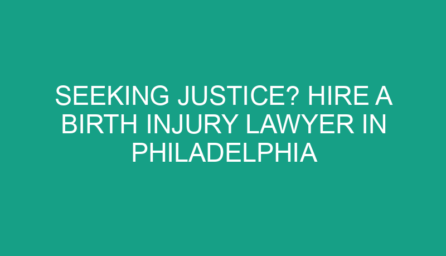 Seeking Justice? Hire a Birth Injury Lawyer in Philadelphia with ATD Law