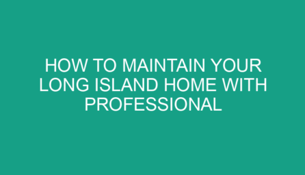 How to Maintain Your Long Island Home with Professional Power Washing