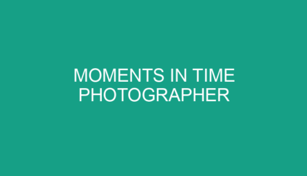 Moments in Time Photographer