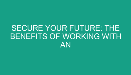 Secure Your Future: The Benefits of Working with an Investment Adviser