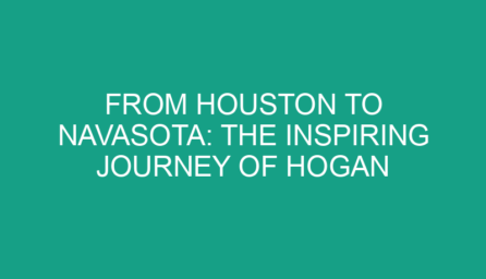 From Houston to Navasota: The Inspiring Journey of Hogan Brooks