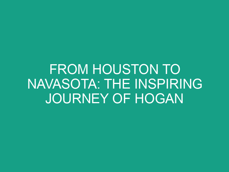 From Houston to Navasota: The Inspiring Journey of Hogan Brooks