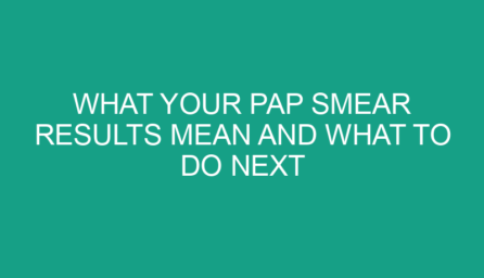 What Your Pap Smear Results Mean and What to Do Next